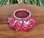 Coupe a fruits vintage en barbotine n°12114