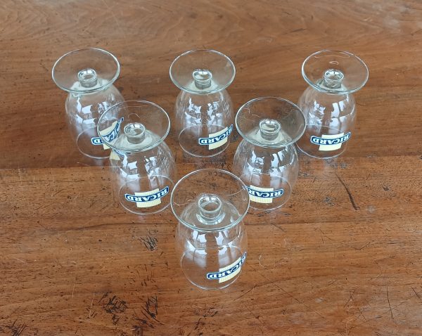 Lot de 6 verres Ricard n°12107